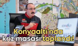 Konyaaltı’nda kriz masası toplandı! Kotan: “Uzun yıllardır görülmeyen bir sel felaketi…”