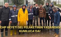 CHP heyeti sel felaketinin yaşandığı Kumluca’da!