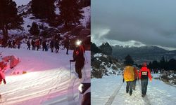 24 kişi dağda mahsur kaldı!
