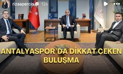 Antalyaspor’da beklenen buluşma gerçekleşti