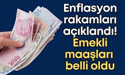 Enflasyon rakamları açıklandı! Emekli maaşları belli oldu