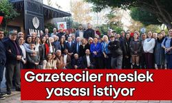 Antalyalı gazeteciler meslek yasası istiyor