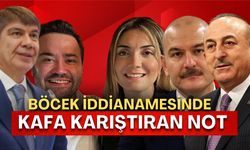 Zuhal Böcek’in telefonunda çarpıcı not: Soylu,Türel, Mevlüt…