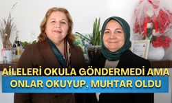 Antalya’da ilham olacak hikaye: Aileleri okula göndermedi ama onlar okuyup, muhtar oldu