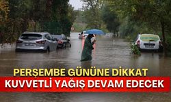 Antalyalılar perşembe gününe dikkat! Kuvvetli yağış devam edecek