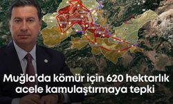 Muğla’da kömür için 620 hektarlık acele kamulaştırmaya sert tepki