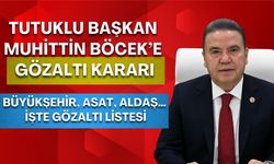 Tutuklu Başkan Böcek’e gözaltı kararı! Büyükşehir, ASAT, ALDAŞ… İşte gözaltı listesi