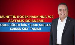 Muhittin Böcek hakkında 702 sayfalık iddianame! Oğul Böcek için "Suçu meslek edinen kişi" tanımı