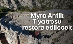 Myra Antik Tiyatrosu 2026'da restore edilecek