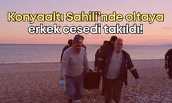 Konyaaltı Sahili’nde olta, erkek cesedine takıldı