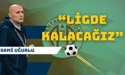 Sami Uğurlu’dan Antalyaspor’a umut verici açıklama: “Ligde kalacağız”