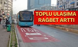 Antalya’da son 1 yılda toplu taşımaya rağbet arttı