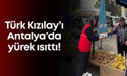 Türk Kızılay’ı Antalya’da yürek ısıttı!