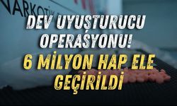 Antalya dahil 23 ilde dev uyuşturucu operasyonu! 6 milyon hap ele geçirildi