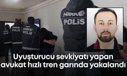 Uyuşturucu sevkiyatı yapan avukat hızlı tren garında yakalandı