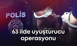 63 ilde uyuşturucu operasyonu: 424 şüpheli yakalandı