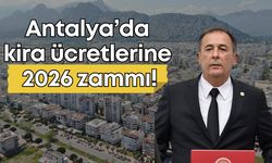 Antalya’da kira ücretlerine 2026 zammı!