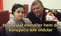 Antalya'da örnek aile: Hem evlat edindiler hem de koruyucu aile oldular