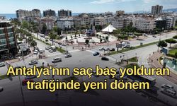 Antalya'nın saç baş yolduran trafiğinde yeni dönem