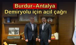 Burdur–Antalya Demiryolu için acil çağrı