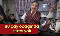 Isparta’da çay ocağında stres kapıda kalıyor, türküler içeride başlıyor