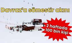 Davraz’a sömestir akını: 2 haftada 100 bin kişi