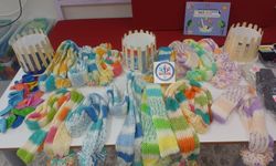 Eğirdirli miniklerden depremzede arkadaşlarına ısıtan hediye