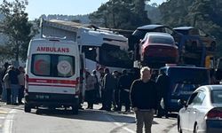 Burdur'da 2 TIR kafa kafaya çarpıştı: 2 yaralı