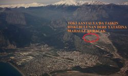 Antalya'da TOKİ'yi mahkeme durdurdu! "ÇED Olumlu" raporunda yetkisizlik