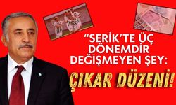 Mehmet Habalı: “Amaç birilerini zengin etmekse Serik’te üç dönemdir değişen bir şey yok”
