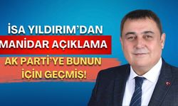 İsa Yıldırım’dan manidar borç açıklaması! AK Parti’ye bunun için geçmiş!