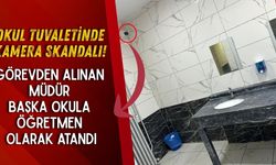 Isparta'da tuvaletlere kamera takılan okulun müdürü görevden alındı! Başka okulda öğretmen oldu