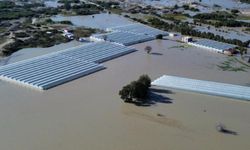 Kaş’ta sağanak felaketi seraları ve evleri vurdu