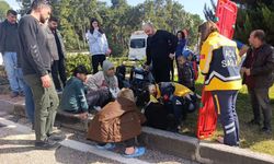 Manavgat’taki kazada anne ve 5 yaşındaki kızı ağır yaralandı