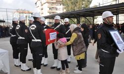 Gazipaşa’da polis memuru son yolculuğuna uğurlandı
