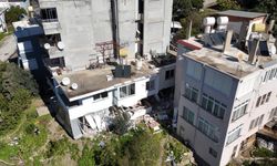 Yağış sonrası zemin kaydı! Alanya’da 3 ev tahliye edildi