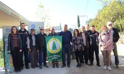 Antalya'da kırsal mahallelerde orman yangını eğitimi