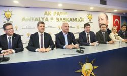 Antalya'da bayramlaşma törenine telefonla katılım