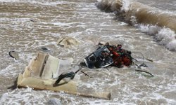 Alanya’da fırtına balıkçılara kabusu yaşattı! Tekne parçalandı