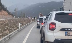 Yeni Antalya-Konya yolu bir kez  daha kapandı!