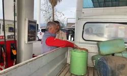 Antalya’da bidonunu alan yakıta koştu!