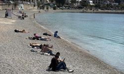 Bodrum sahillerinde bayram neşesi