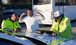 Manavgat’ta alkollü sürücü hem ehliyetinden oldu hem rekor ceza yedi!