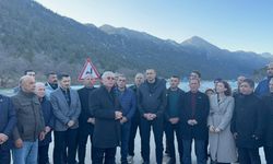 CHP Antalya, su altında kalan Eynif Ovası'nda!