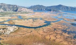 Muğla'daki Dalyan Kanalı'ndan büyüleyen dron görüntüsü