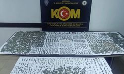 Mersin’de 5 bin 516 tarihi eser ele geçirildi