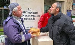 Antalya'da gizemli hayırsever yine ortaya çıktı!