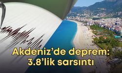 Akdeniz’de deprem: Girit açıklarında 3.8’lik sarsıntı