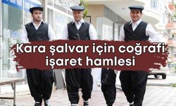 Antalya’da Yörük kültürünün simgesi kara şalvar coğrafi işaret yolunda