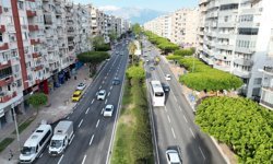 Antalya 100.Yıl Bulvarı trafiğe açıldı! 60 iş makinası çalıştı